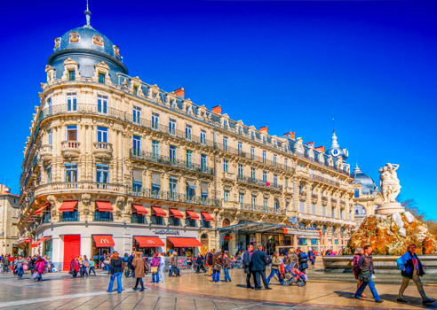 place peyrou montpellier