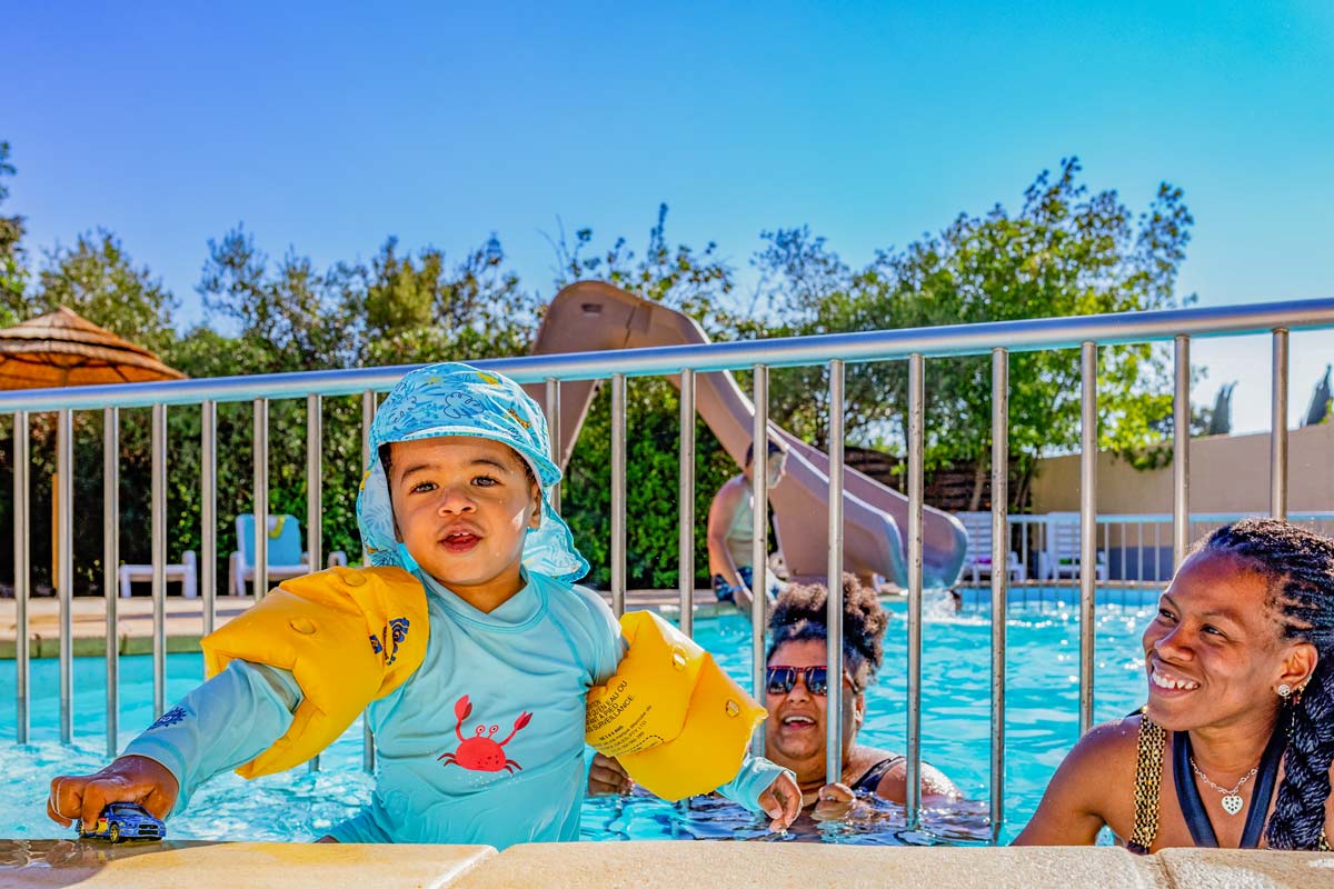 camping piscine enfant Montpellier